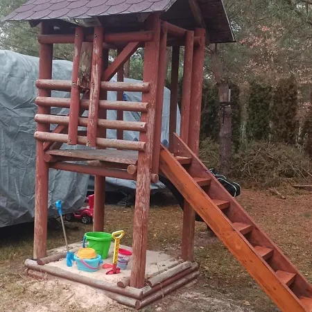 Feriehus Caloroczny, Drewniany Przy Lesie