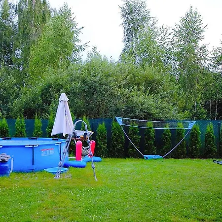 Feriehus Caloroczny, Drewniany Przy Lesie