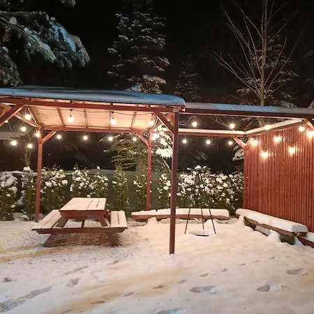 Caloroczny, Drewniany Przy Lesie Feriehus Prazmow