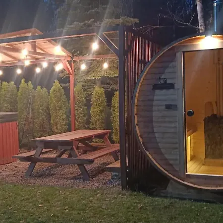 Feriehus Caloroczny, Drewniany Przy Lesie Prazmow